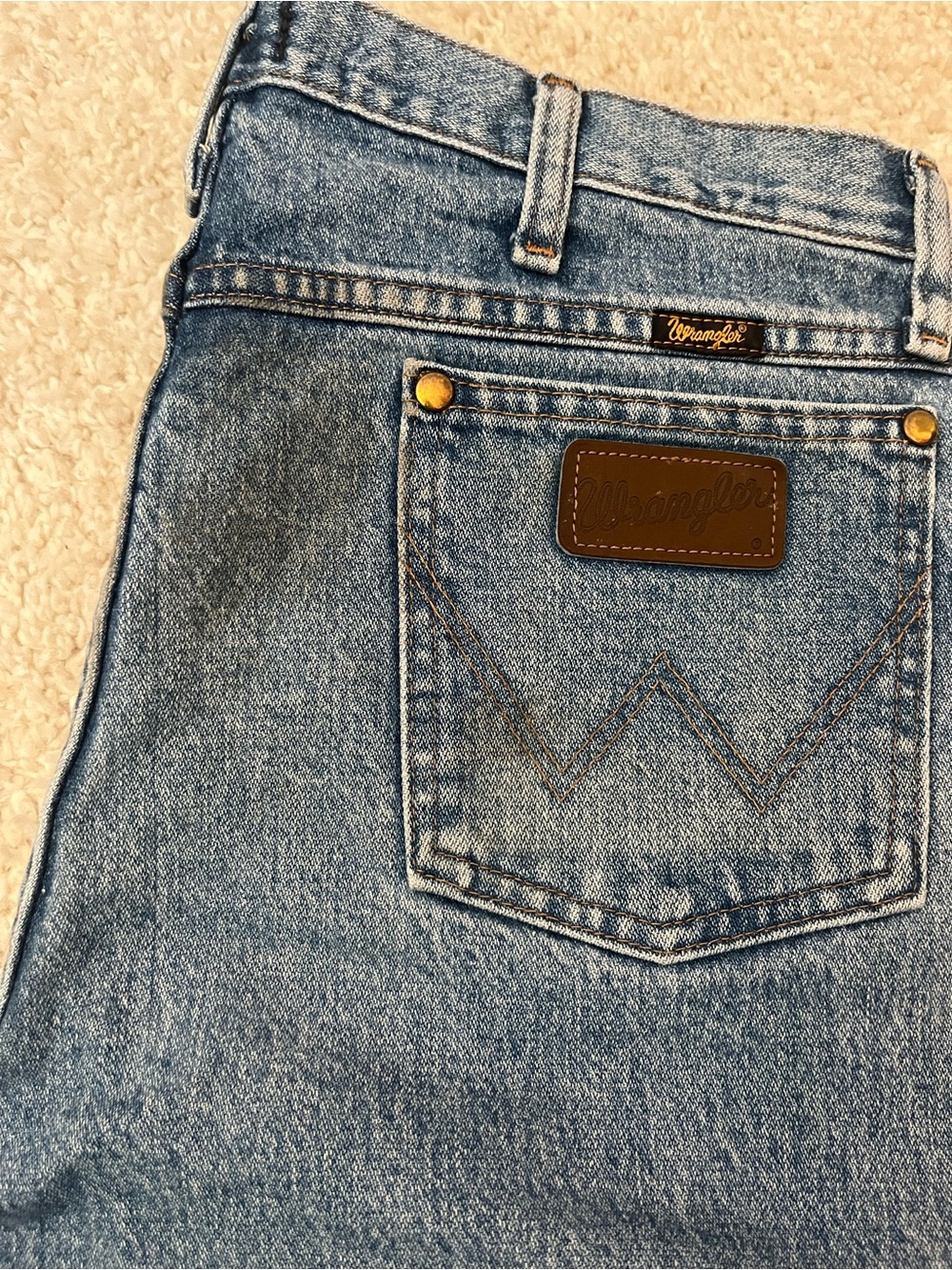 Vintage Wranglers - Classic Light Blue Denim Jeans